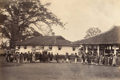 婚礼游行，科钦纳州，1866年。 作者 埃米尔·格塞尔（Emile Gsell）