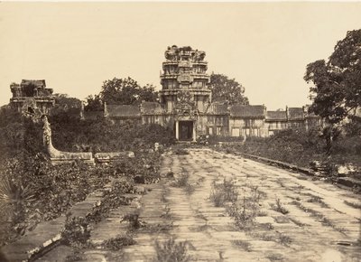 大塔西门的第一围墙，1866年。 作者 埃米尔·格塞尔（Emile Gsell）