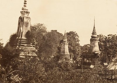 南维安-Tombeaux，1866年。 作者 埃米尔·格塞尔（Emile Gsell）