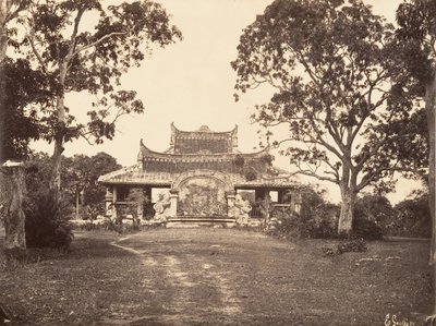 阿德兰主教的坟墓，1866年。 作者 埃米尔·格塞尔（Emile Gsell）
