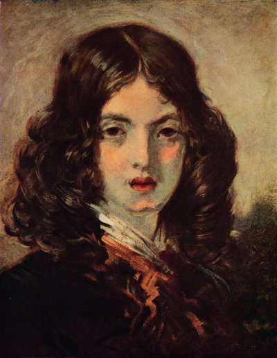 小红头乞eg，c1843，1939 作者 埃米尔·伊西多尔·德罗伊（Emile Isidore Deroy）