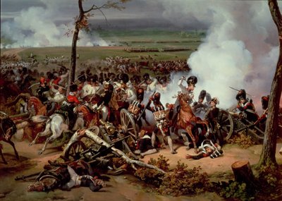 哈瑙战役，1813年，1824年（详情） 作者 Emile Jean Horace Vernet