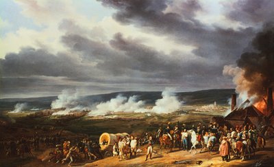 耶马普斯战役，1792年，1821年。 作者 埃米尔·让·霍勒斯·韦尔内