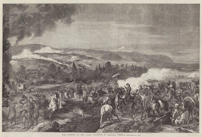 阿尔玛之战 作者 Emile Jean Horace Vernet