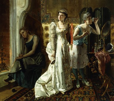 灰姑娘和她的邪恶姐妹，1892年 作者 埃米尔·迈耶（Emile Meyer）