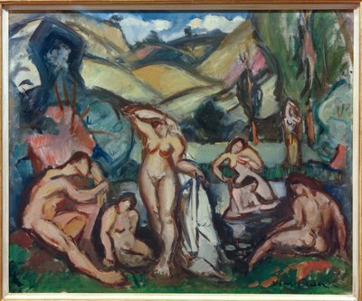 Badende Frauen 作者 埃米尔·奥东·弗里斯