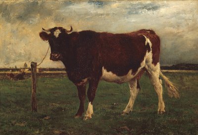 研究牛，1870年？90 作者 埃米尔·范·马克·德·鲁门（Emile van Marcke de Lummen）
