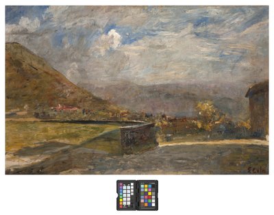 布里安扎的山丘，1915-20 作者 埃米利奥·高拉（Emilio Gola）