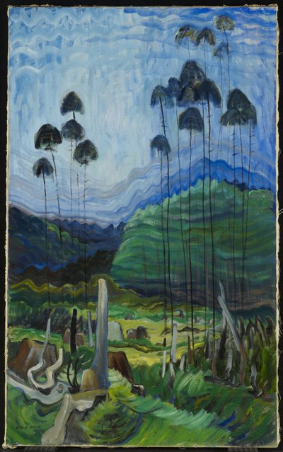 天空中的树木 作者 艾米丽·卡尔（Emily Carr）