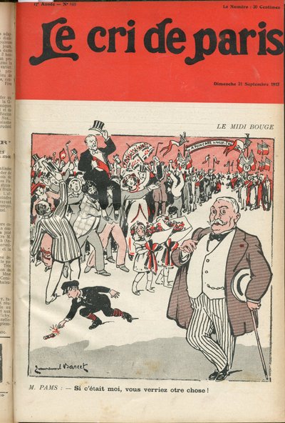 Le Cri de Paris "的封面 作者 伊曼纽尔·巴塞特（Emmanuel Barcet）