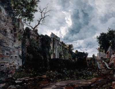 克利森城堡的正门，1884年 作者 伊曼纽尔·兰瑟（Emmanuel Lansyer）
