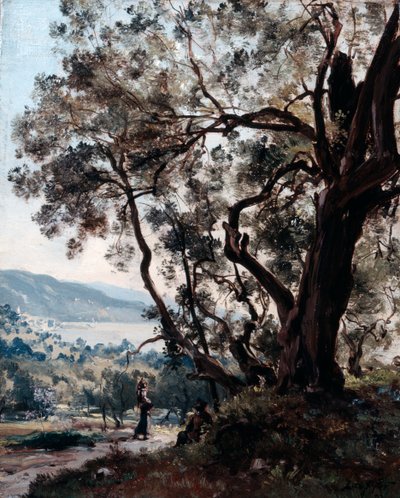 罗克布吕纳，1892年 作者 伊曼纽尔·兰瑟（Emmanuel Lansyer）
