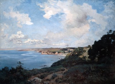 1872年的傍晚。 作者 伊曼纽尔·兰瑟（Emmanuel Lansyer）