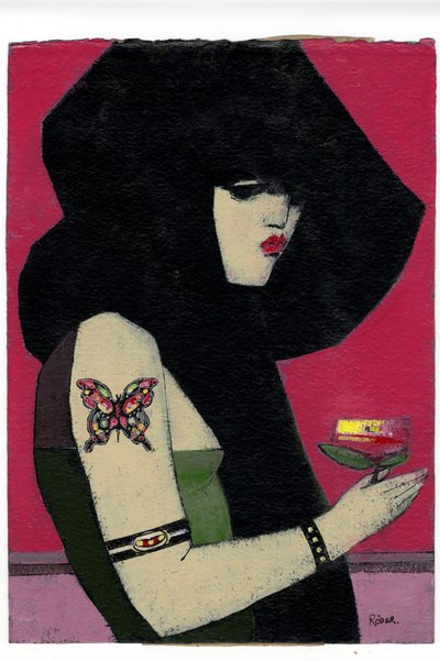 Butterfly tatoo 作者 恩德·罗德（Endre Roder）