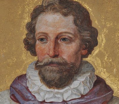 Julius Echter von Mespelbrunn 1545-1617 细部，1857年 作者 恩格尔伯特·塞伯茨