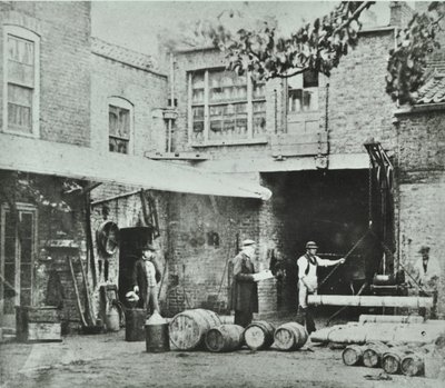 国王路231-235号：后方海拔，伦敦，1890年 作者 英国摄影师