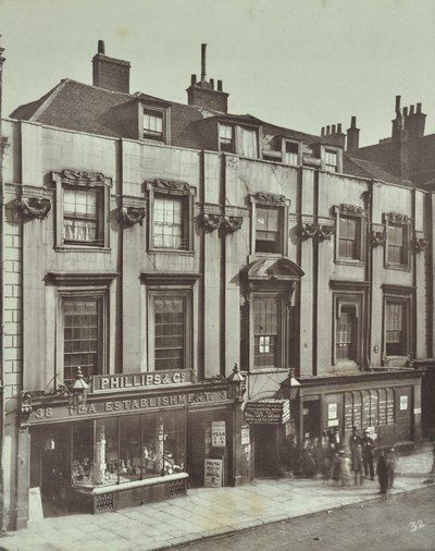 36-38 Aldersgate Street：Shaftesbury House，London，1879 作者 英国摄影师
