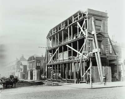 85 Stoke Newington Road：1897年Stoke Newington Road和Prince George Road的一角 作者 英国摄影师