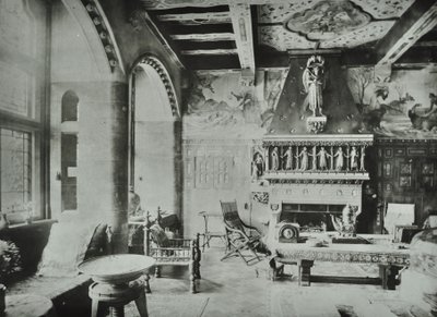 梅尔伯里路9号：客厅，1890年 作者 英国摄影师