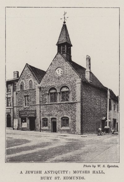 犹太古代，Moyses Hall，Bury St Edmunds 作者 英国摄影师