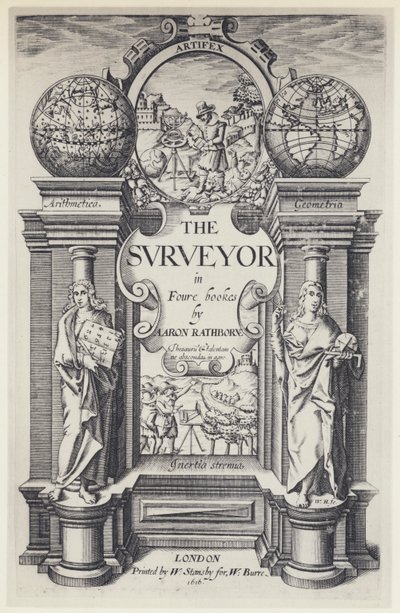 A Rathbone, The Surveyor, W Stansby for W Burre 1616（黑白照片） 作者 英国摄影师