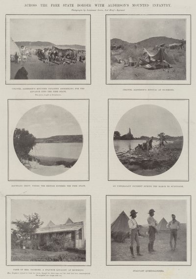 穿越自由州边界与Aldersons骑兵步兵 作者 English Photographer