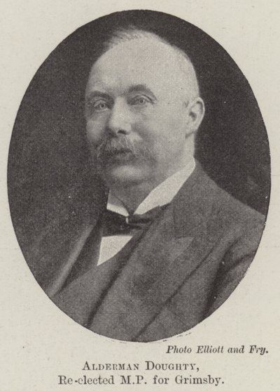 Alderman Doughty，重新选举格里姆斯比的议员 作者 英国摄影师