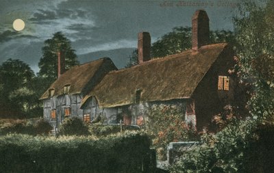 安海瑟薇小屋。明信片于1913年寄出。 作者 英国摄影师