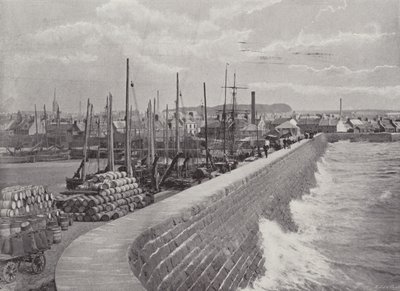 Arbroath，保护墙 作者 英国摄影师
