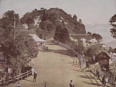 演奏台，大吉岭（彩色照片） 作者 英国摄影师
