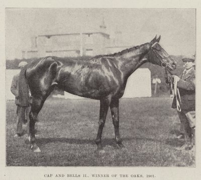 Cap和Bells II，奥克斯的获胜者，1901年 作者 英国摄影师