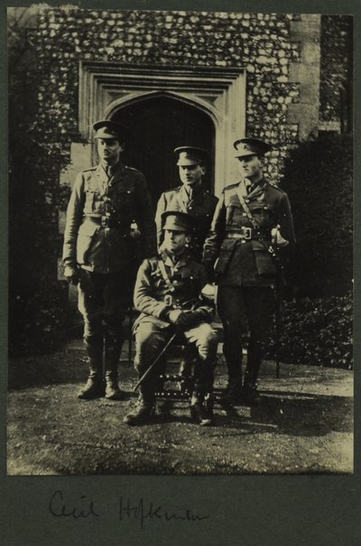 塞西尔·霍普金森，1914-15 作者 英国摄影师