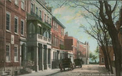 Chelsea，Carlyles House Cheyne Row 作者 英国摄影师