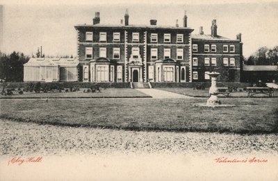 Cley Hall（黑白照片）。 作者 英国摄影师