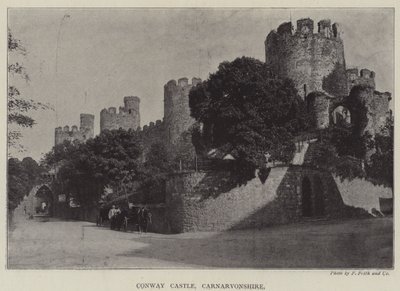 康威城堡，Carnarvonshire 作者 英国摄影师