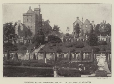 Drummond城堡，Perthshire，Ancaster伯爵的位子 作者 英国摄影师