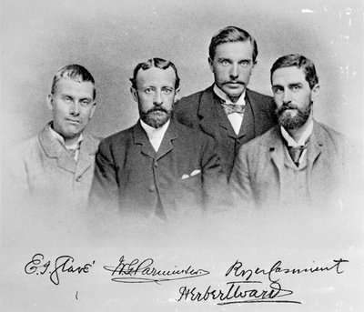 EJ Glave，WG Parminter，Herbert Ward和Roger Casement 作者 英国摄影师