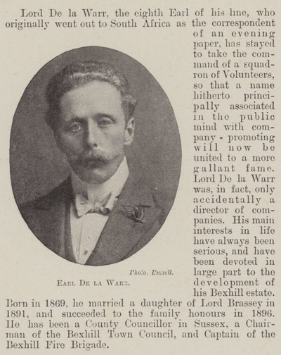 Earl De la Warr 作者 英国摄影师