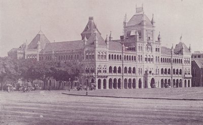 孟买Elphinstone学院 作者 英国摄影师