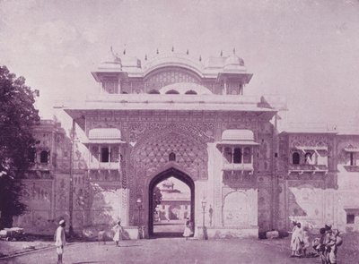 入口Maypjahs宫，Jeypore 作者 英国摄影师