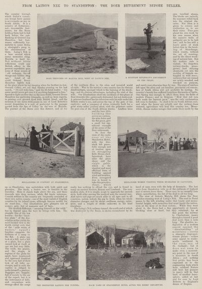 从Laings Nek到Standerton，布勒退休前的布尔退休 作者 English Photographer