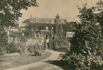 Gad？s Hill Place，罗切斯特，来自后方的花园，查尔斯狄更斯的住所，1857-70 作者 英国摄影师