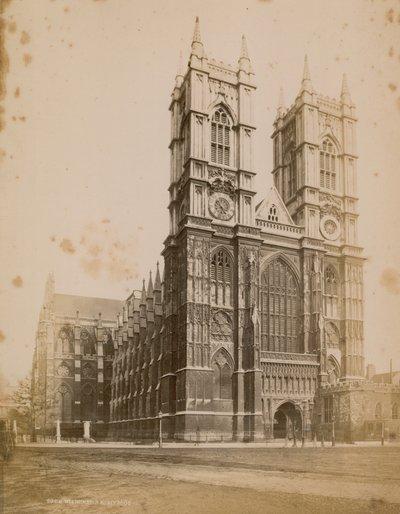 威斯敏斯特教堂的全景 作者 英国摄影师