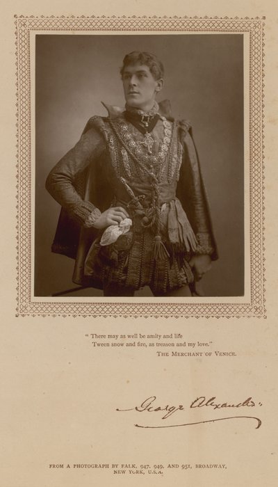 乔治亚历山大，演员 作者 英国摄影师