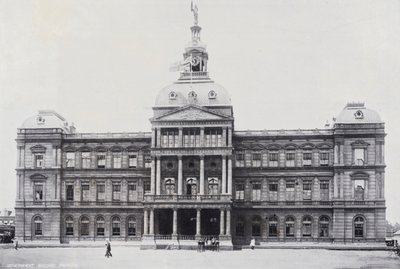 比勒陀利亚政府大楼(黑白照片) 作者 英国摄影师