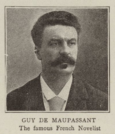 Guy de Maupassant 作者 英国摄影师