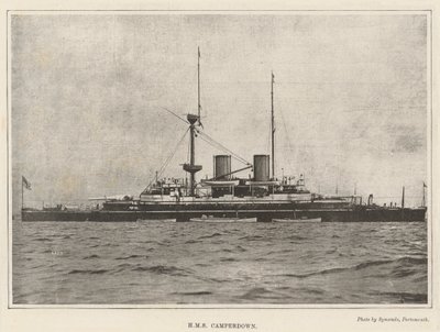 HMS Camperdown 作者 英国摄影师