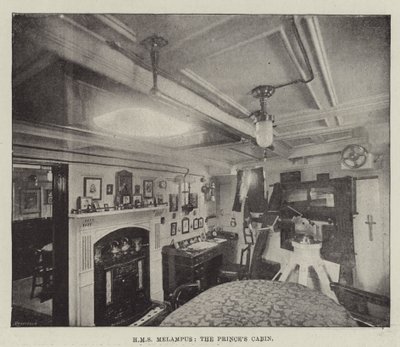 HMS Melampus，王子小屋 作者 英国摄影师
