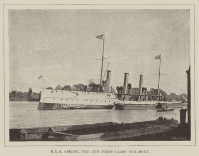HMS Speedy，新的一流枪艇 作者 英国摄影师
