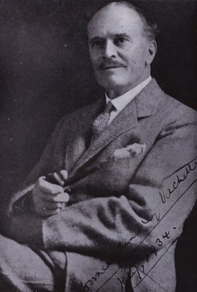 H A Vachell（黑白照片）。 作者 英国摄影师